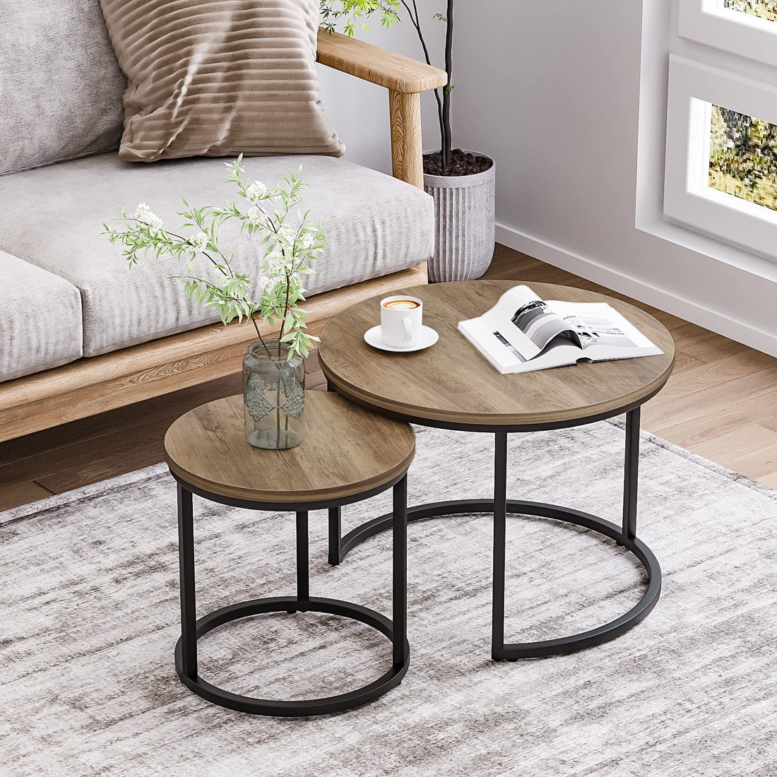 Smuxee Nesting Coffee Tables Set
