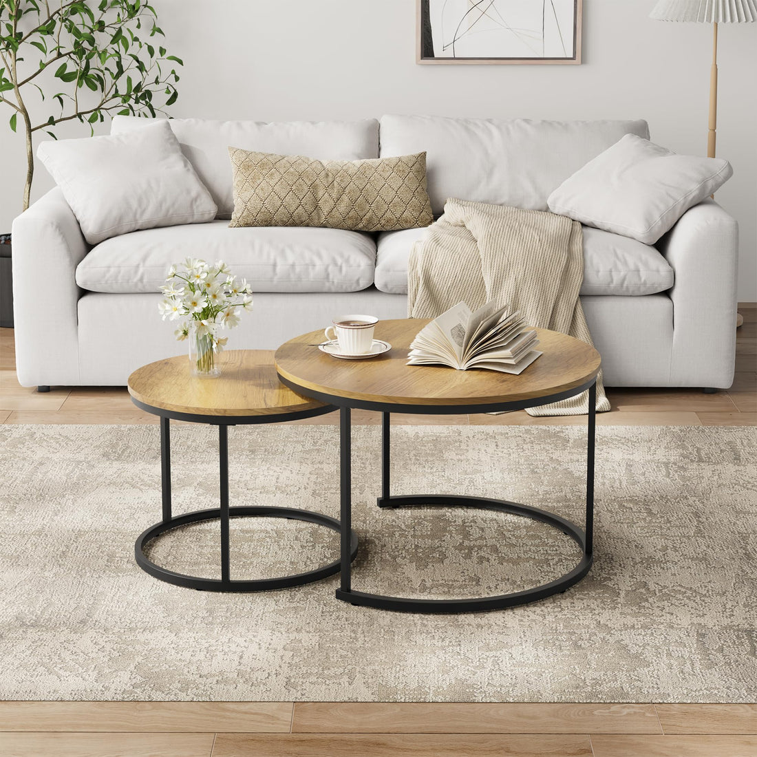Smuxee Nesting Coffee Tables Set