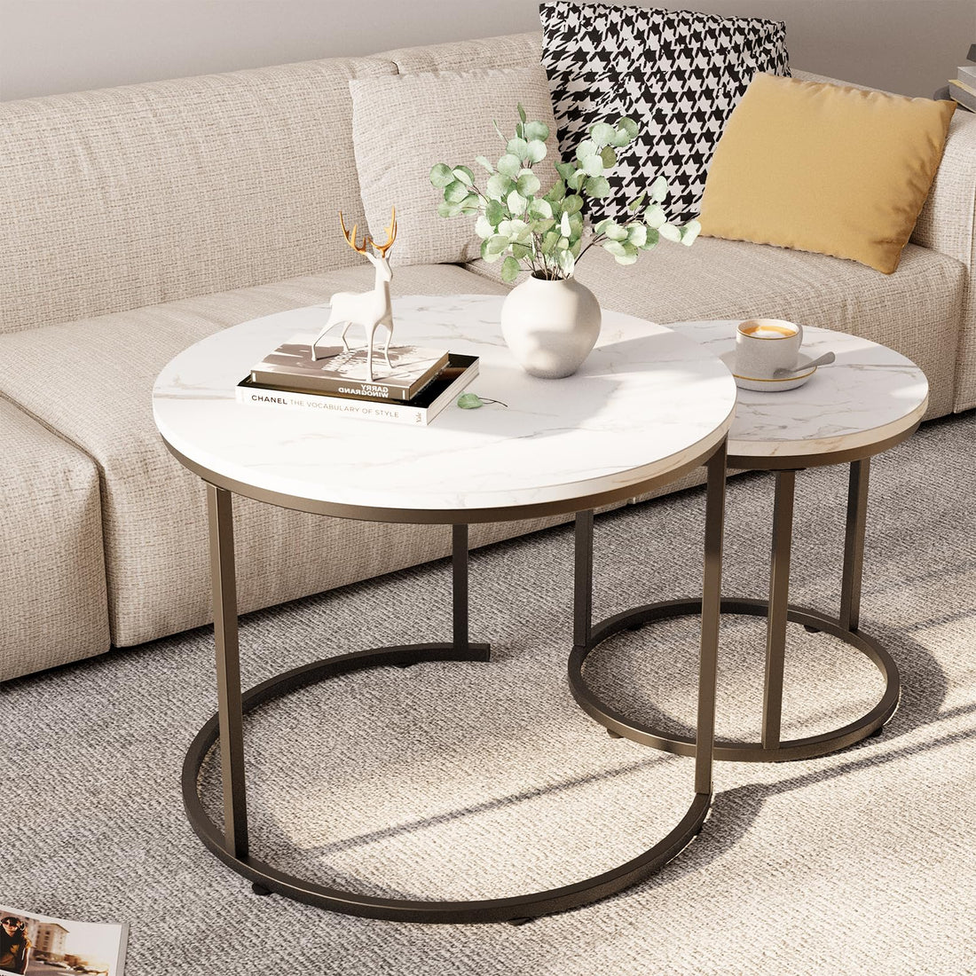 Aboxoo Nesting Tables Set