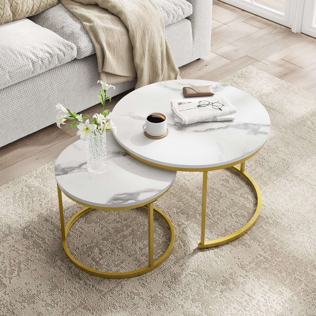 Smuxee Nesting Coffee Tables Set