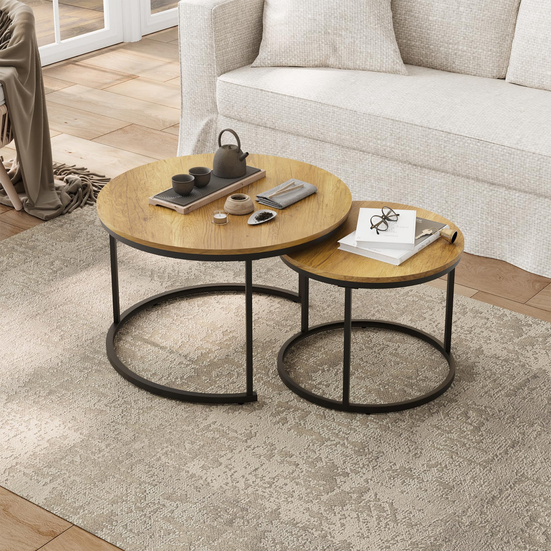 Smuxee Nesting Coffee Tables Set