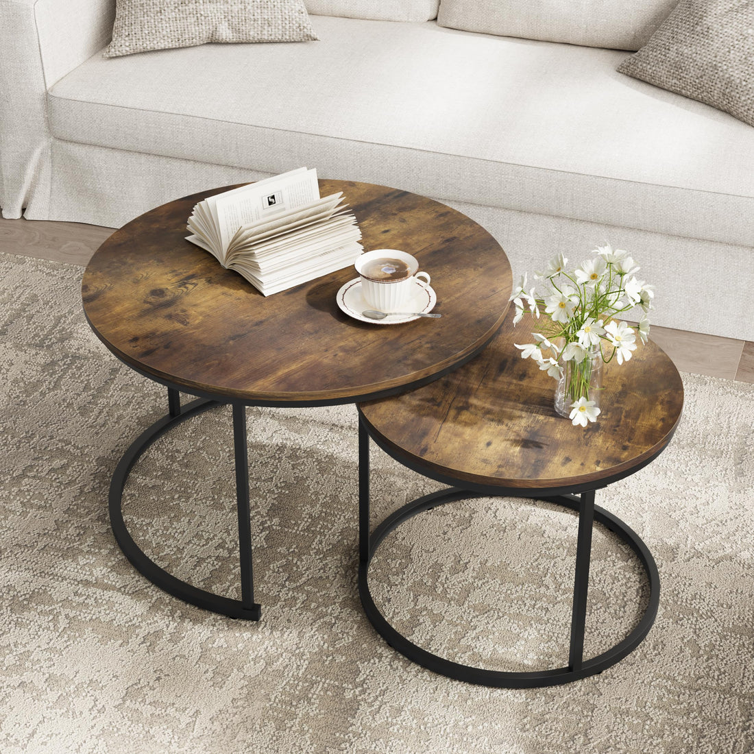 Smuxee Nesting Coffee Tables Set