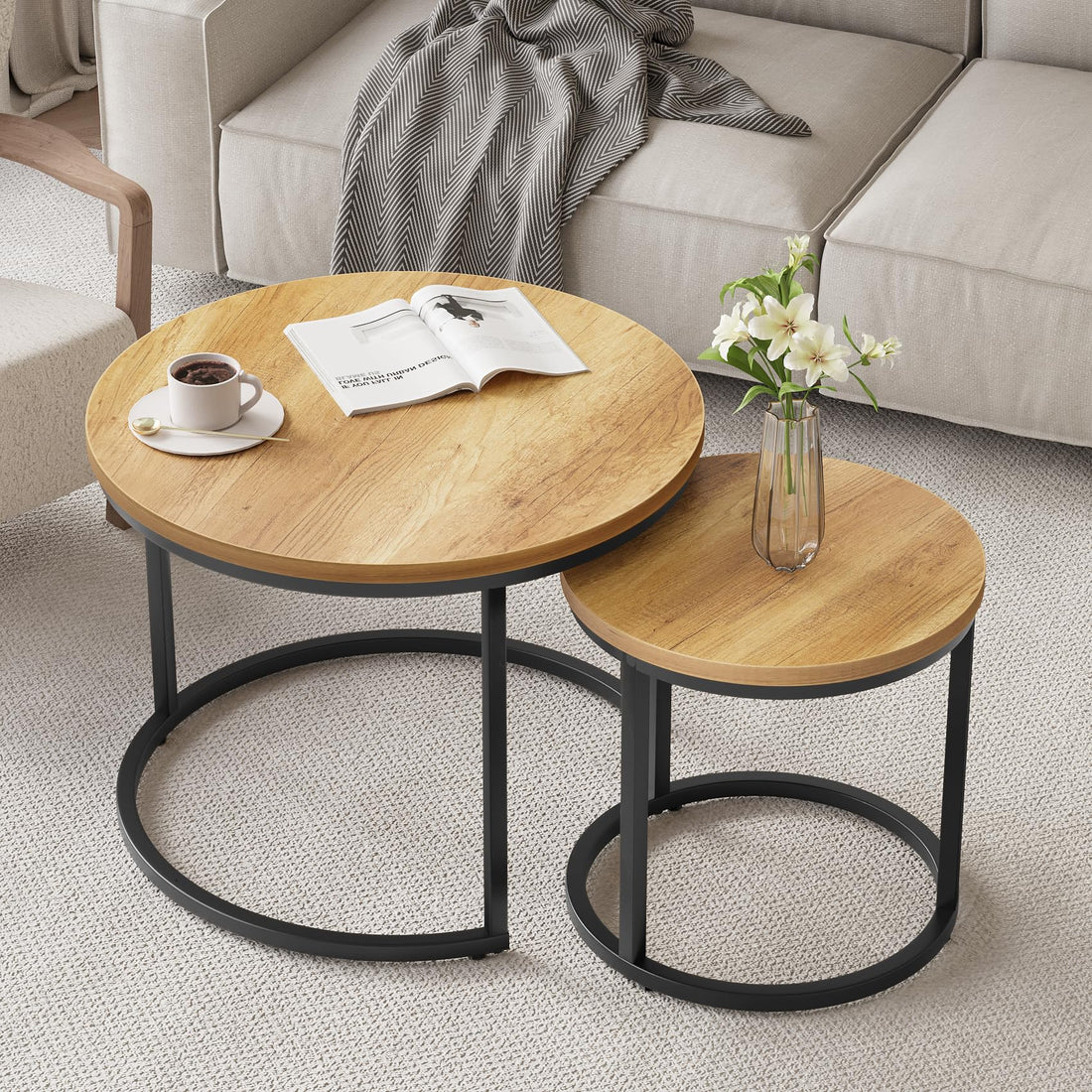 Smuxee Nesting Coffee Tables Set