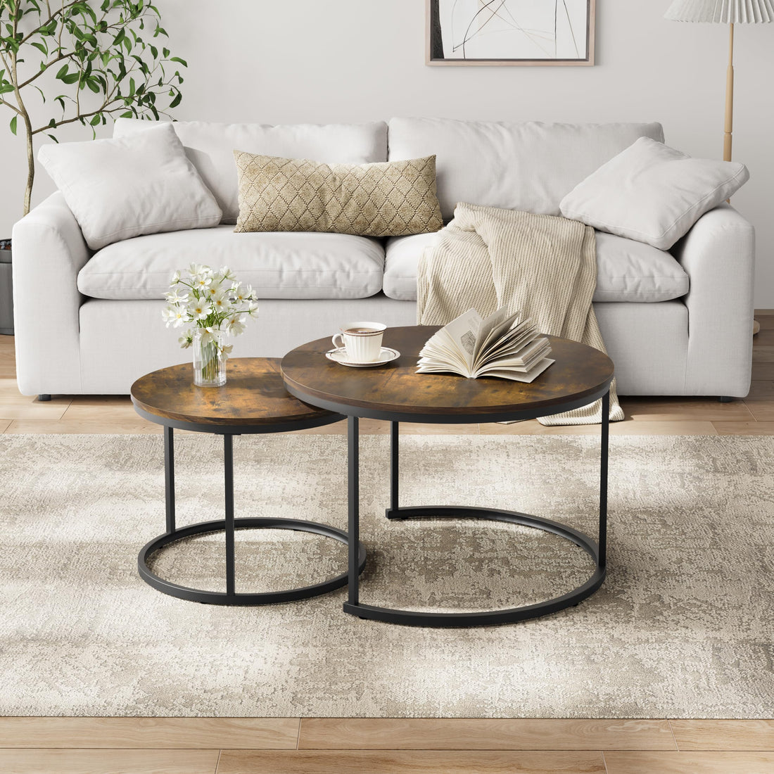 Smuxee Nesting Coffee Tables Set