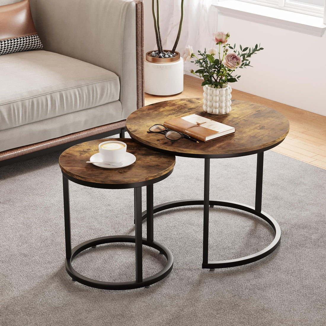 Smuxee Nesting Coffee Tables Set
